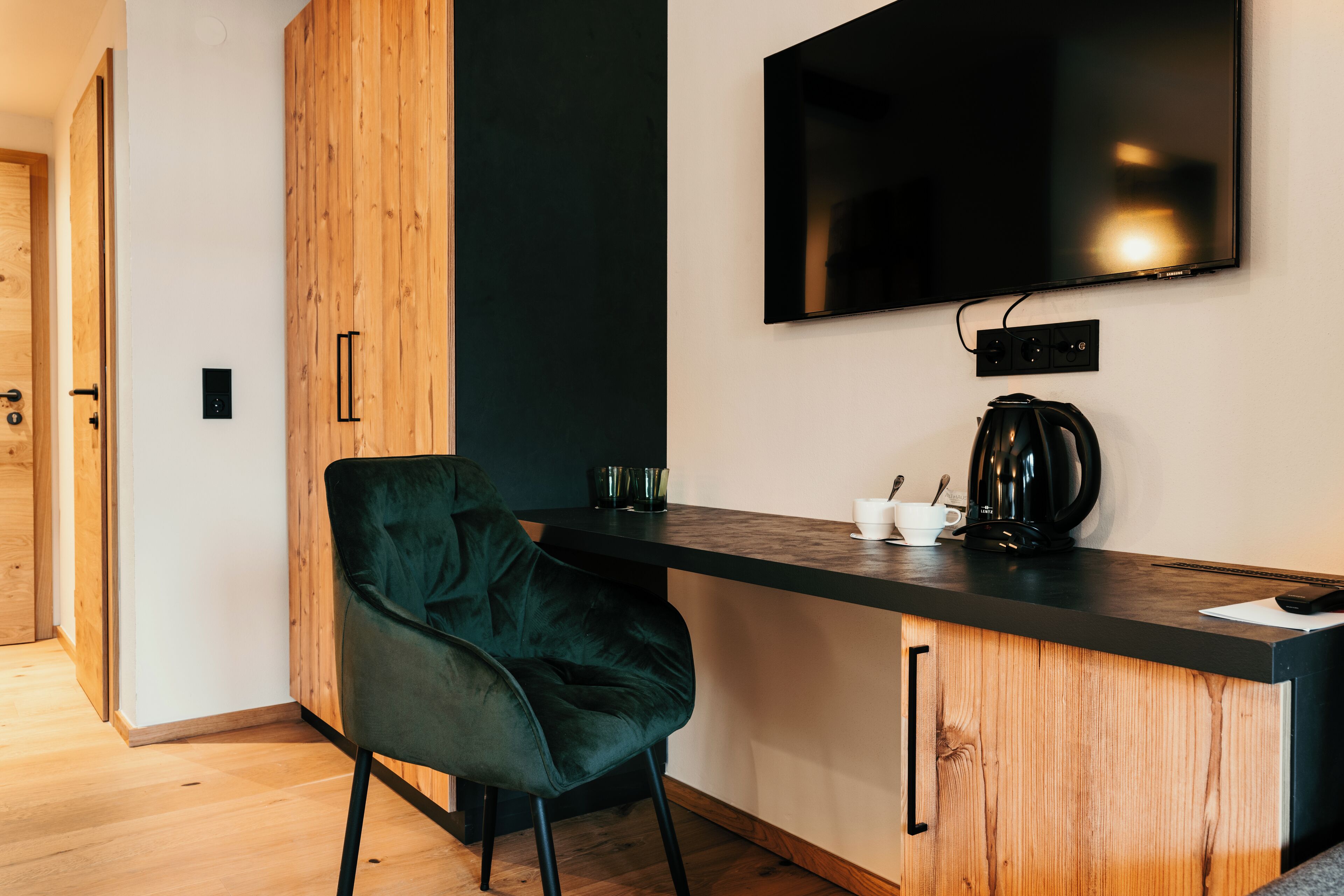 family room | coffee and/or coffee maker