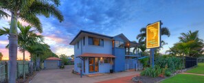 Front of property – evening/night