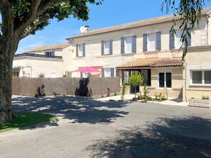 Voorkant van accommodatie