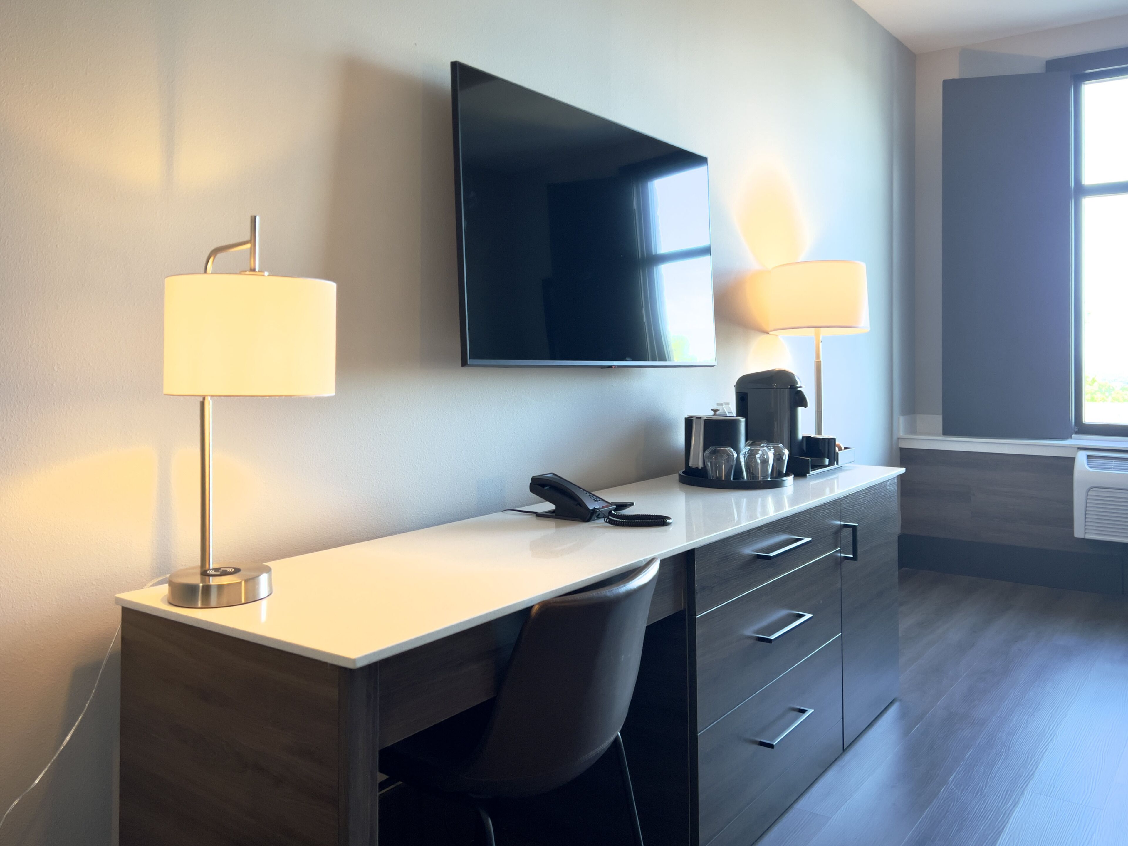 room, 2 queen beds | premium bedding, in-room safe, desk, blackout curtains