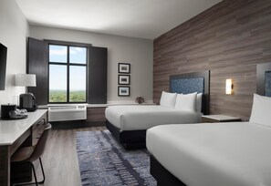 Room, 2 Queen Beds | Premium bedding, in-room safe, desk, blackout drapes - The Oread Lawrence, Tapestry Collection by Hilton (Lawrence)