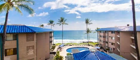 Habitación, 1 habitación, vista al océano | Vista desde la propiedad