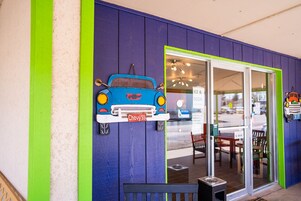 Fachada de la propiedad