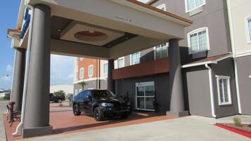 Entrada al alojamiento