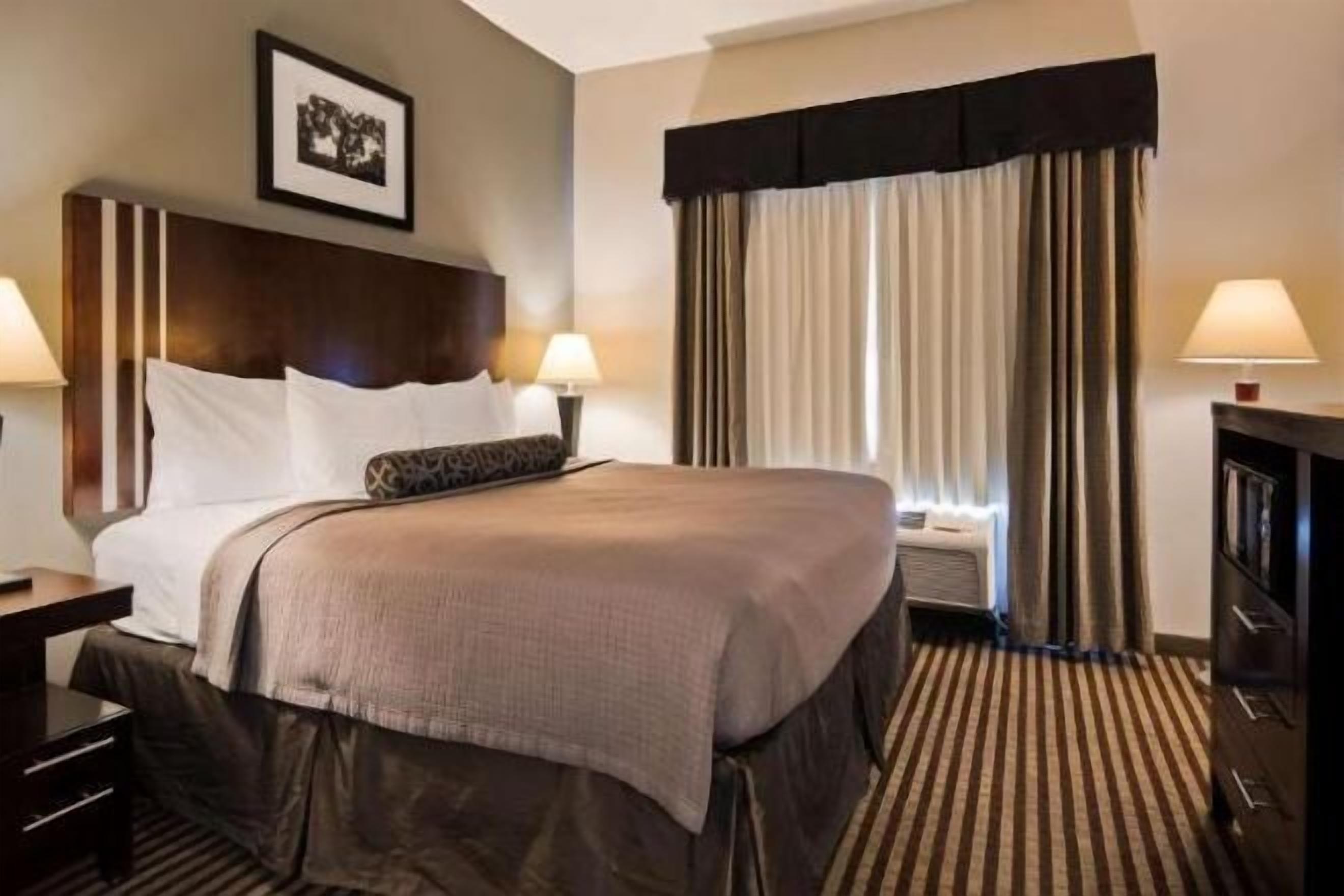 Pillow-top beds, in-room safe, desk, iron/ironing board