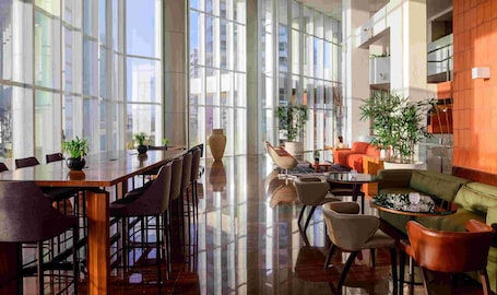 Lobby. Hotel Luzeiros São Luis