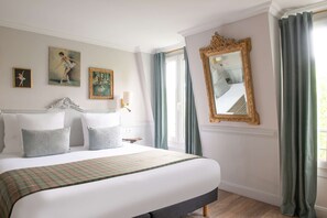 Premium Double Room | In-room safe, desk, soundproofing, iron/ironing board - Hotel de la Porte Dorée (Paris)
