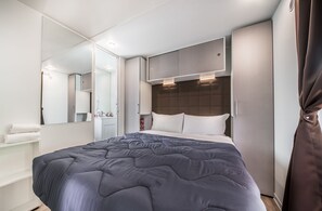 Mobile Home, 2 chambres, 2 salles de bains (PLUS) | Draps fournis, accÚs pour personnes à mobilité réduite