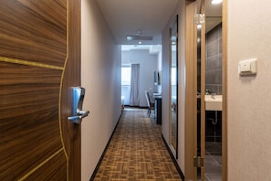 Chambre Deluxe double | Rideaux d’obscurcissement, système d’insonorisation