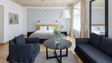 Deluxe Stüdyo | 1 yatak odası, kaliteli yatak takımı, minibar, odada kasa