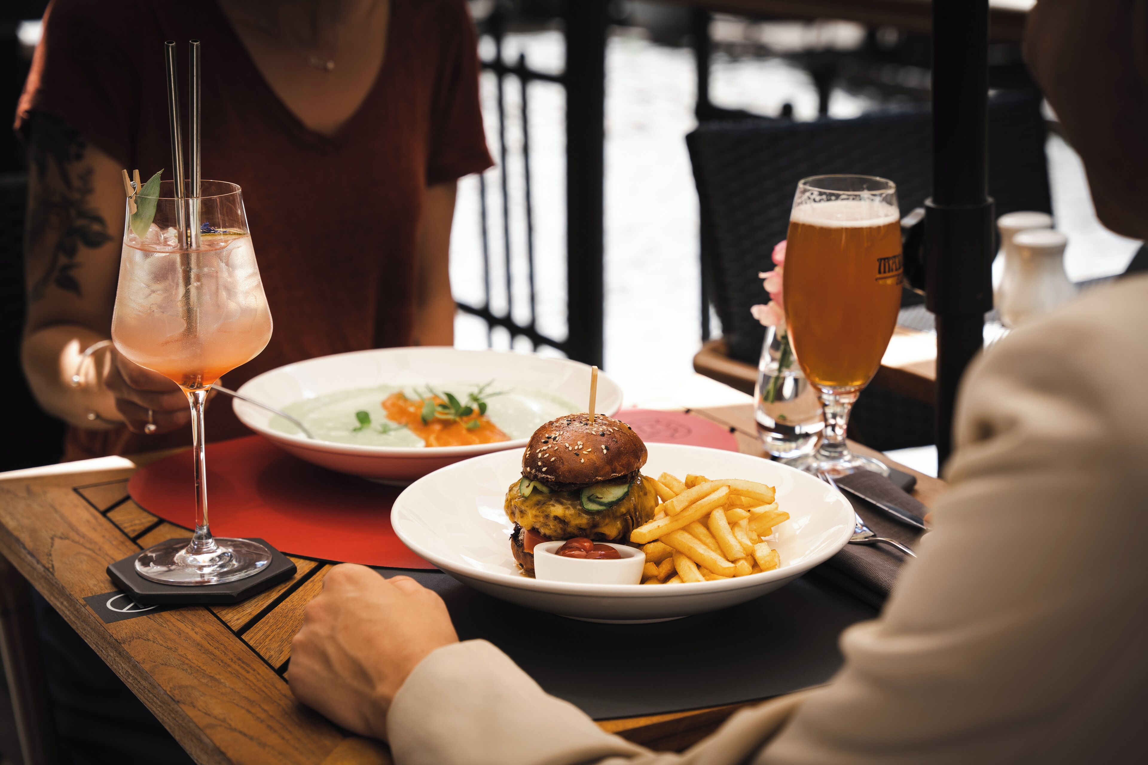 breakfast, lunch, dinner served; eastern european cuisine