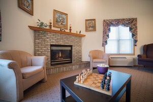 Sala de estar en el lobby