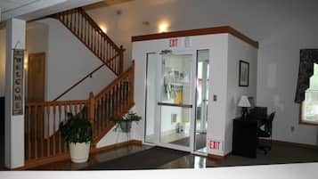 Interior entrance