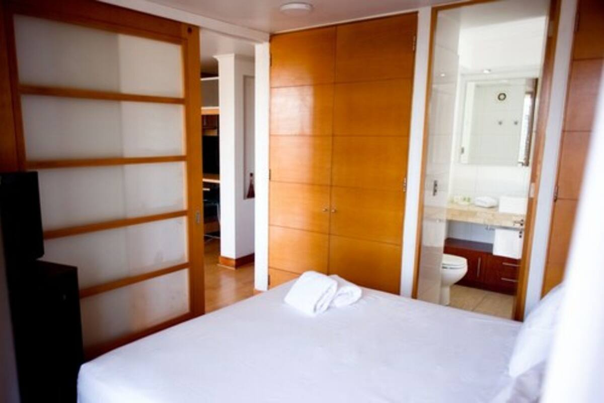 Premium bedding, down duvets, in-room safe, desk