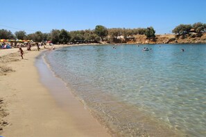 Ubicación cercana a la playa y arena blanca