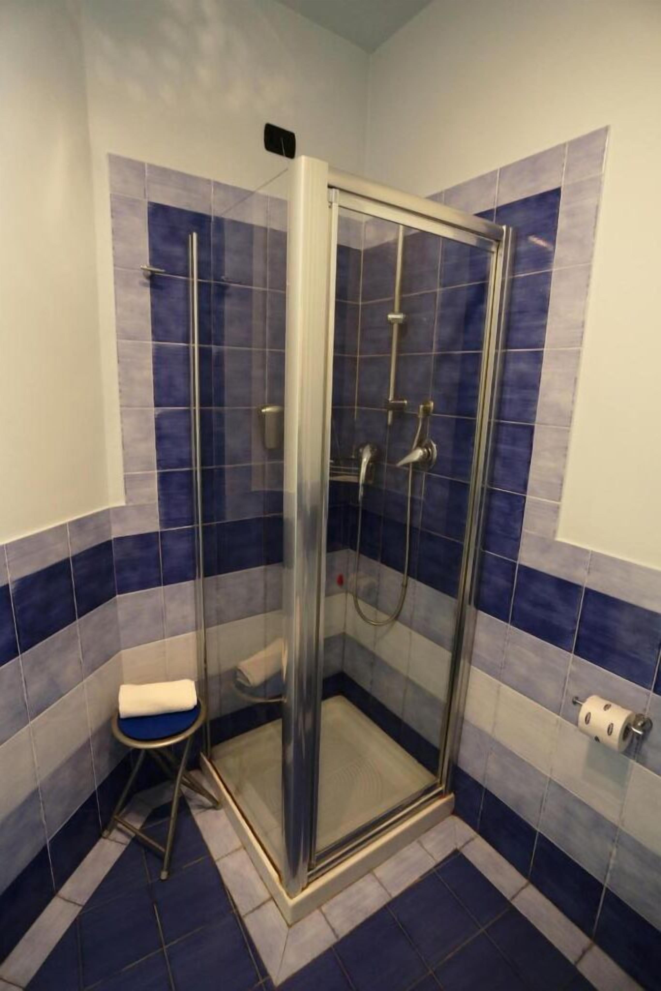 free toiletries, hair dryer, bidet, towels