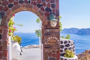 Entrada de la propiedad