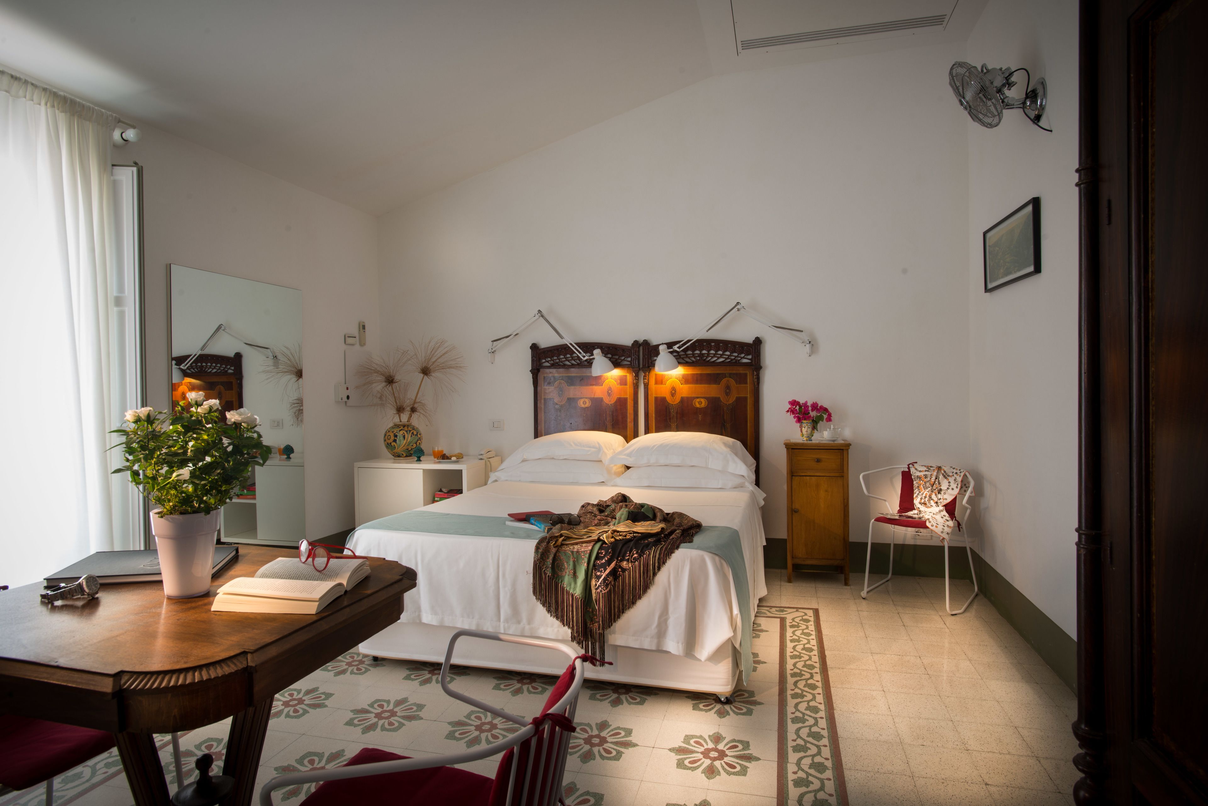 superior double room, 1 double bed, private bathroom, garden view | frette italian sheets, premium bedding, pillow-top beds