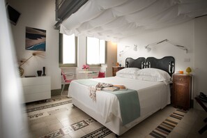 Suite – junior (Balcony) | Italienske Frette-laken og sengetøy av topp kvalitet
