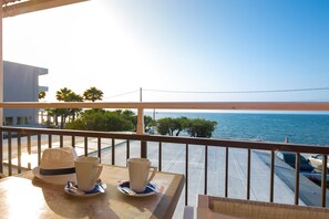 Family Apartment, 2 Bedrooms | Beach/ocean view - The Wave (Corfu)