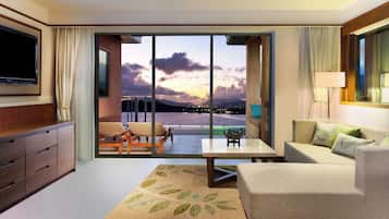 Villa, 1 Bedroom, Oceanfront (View) | Premium bedding, down comforters, minibar, in-room safe
