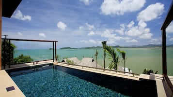 Villa, 1 Bedroom, Oceanfront (View) | Terrace/patio