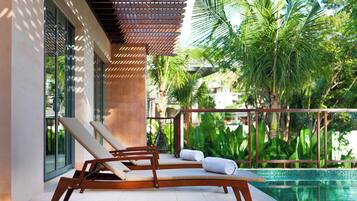 Villa, 2 Bedrooms, Non Smoking, Oceanfront (View) | 1 bedroom, premium bedding, down comforters, minibar