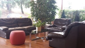 Sala de estar en el lobby