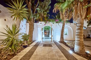 Entrada de la propiedad