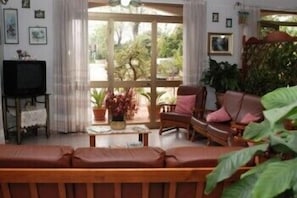 Sala de estar en el lobby