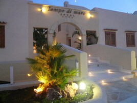 Entrada de la propiedad