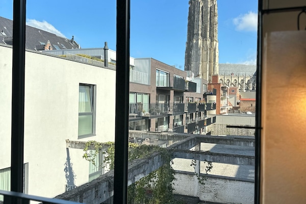 Vue depuis l’hébergement