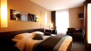 Couette en duvet d'oie, minibar, coffres-forts dans les chambres