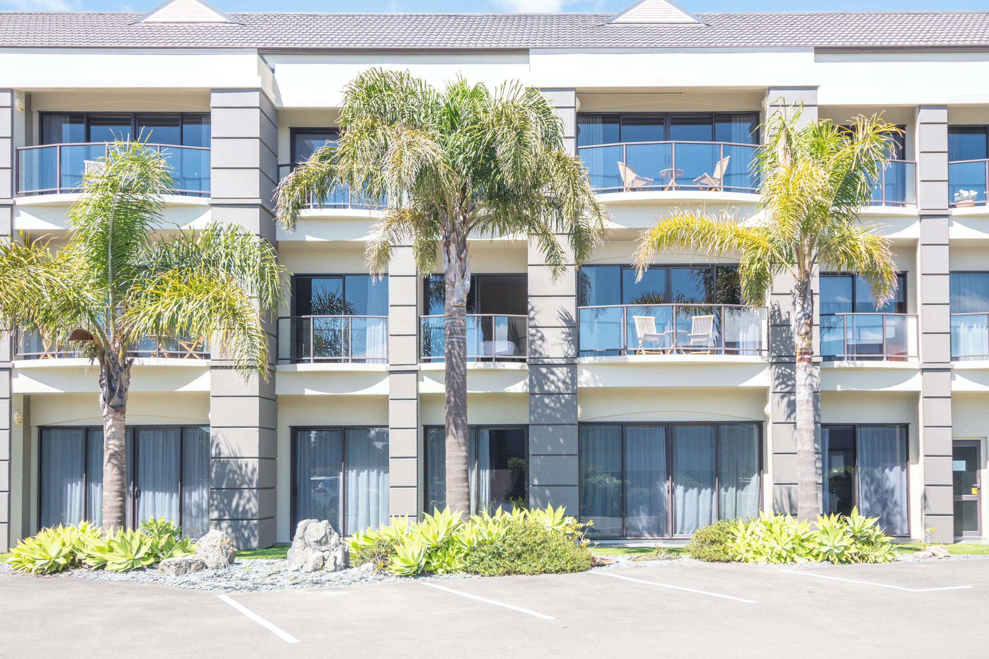 Facciata della struttura