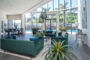 Lobby sitting area