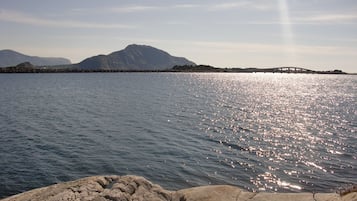 Utsikt mot havet/stranden