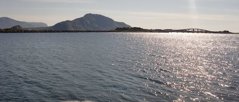 Vue sur la plage/l’océan