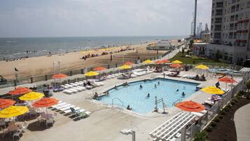 Standard Room, Multiple Beds, Balcony, Lake View | Beach/ocean view