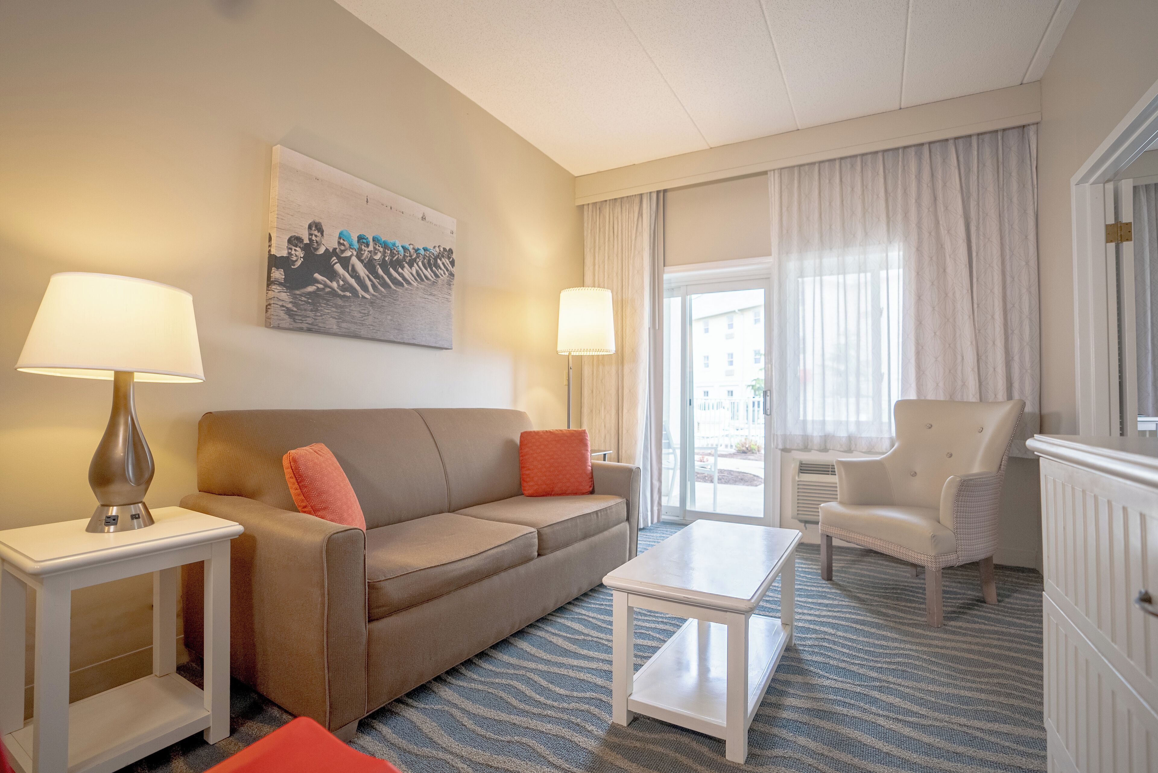 signature suite | premium bedding, in-room safe, desk, iron/ironing board