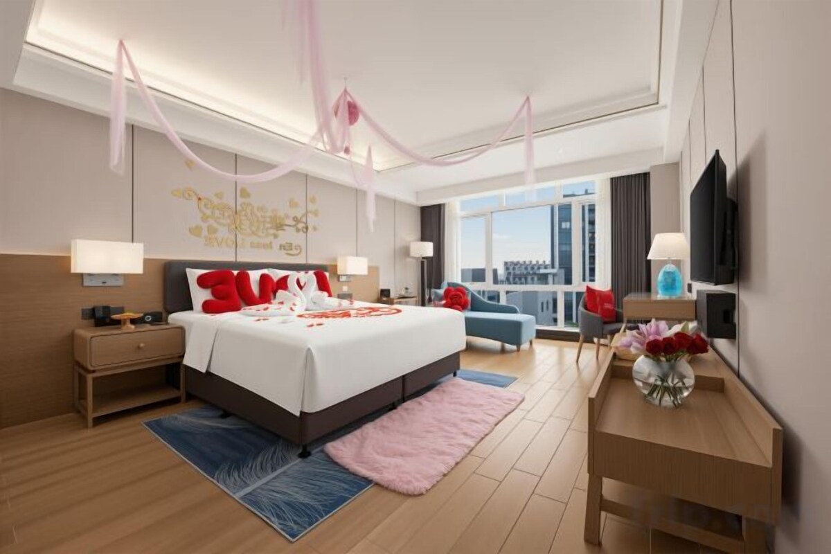In-room safe, desk, blackout curtains, soundproofing