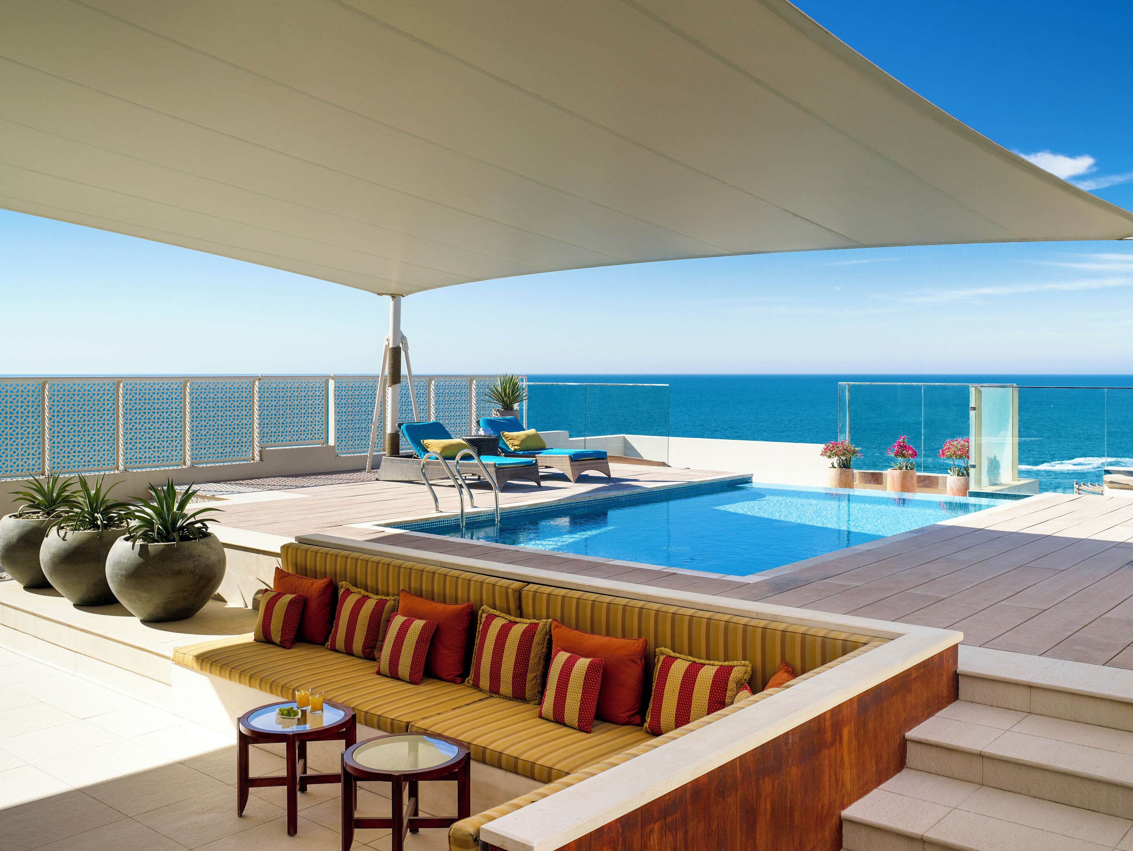 suite, 1 king bed, terrace (opera, infinity pool) | beach/ocean view