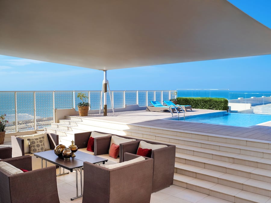 Suíte, 1 cama King, terraço (Opera, Infinity Pool) | Terraço/pátio