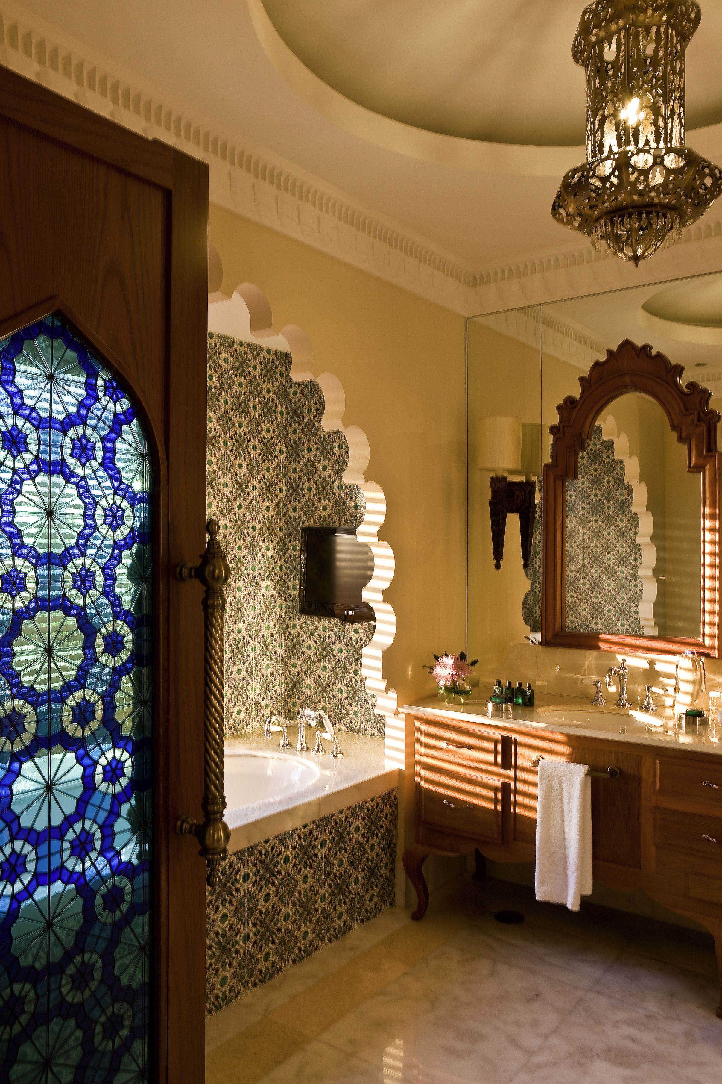 suite, 1 king bed, terrace (opera, infinity pool) | bathroom | separate bathtub and shower, deep-soaking bathtub, rainfall showerhead