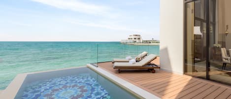 Villa, 3 Bedrooms, Private Pool, Sea View | Terrace/patio