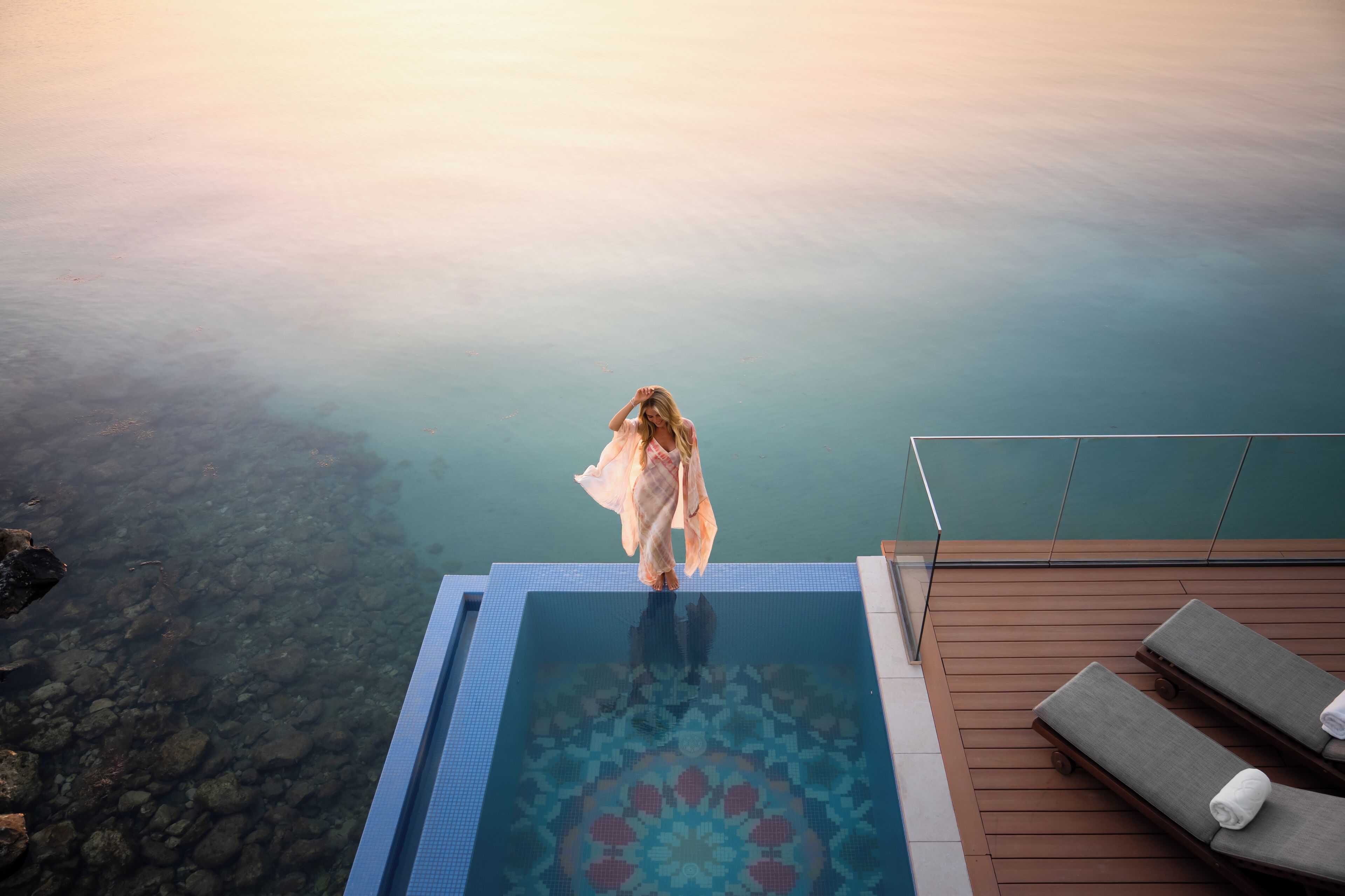 Villa, 3 Bedrooms, Private Pool, Sea View | 1 bedroom, Egyptian cotton sheets, premium bedding, down comforters