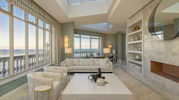 Suite, 1 Double Bed, Non Smoking | 1 bedroom, premium bedding, minibar, in-room safe