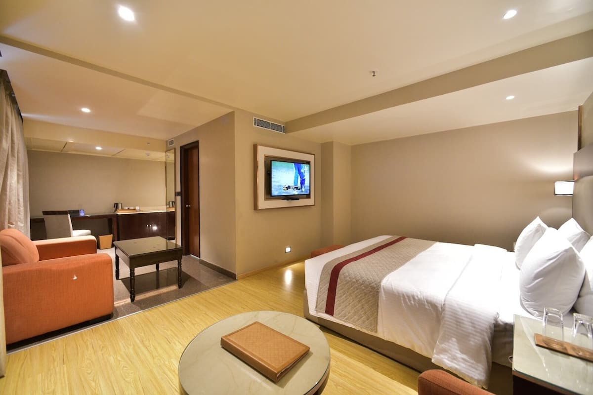 Deluxe Double Room | Egyptian cotton sheets, premium bedding, minibar, in-room safe