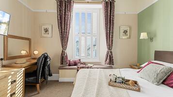 Peralatan tempat tidur premium, seterika/papan seterika, Wi-fi percuma