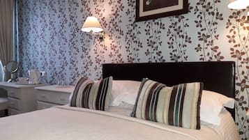 Premium bedding, iron/ironing board, free WiFi, bed sheets