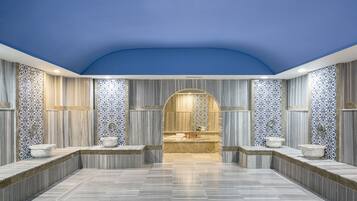 Salas de tratamiento para parejas, baño turco/hammam